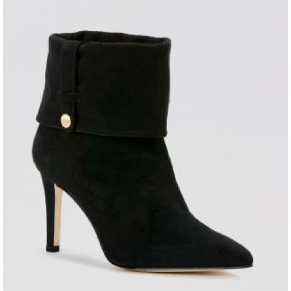 Calvin Klein Bethany 3 way suede point toe booties size 8